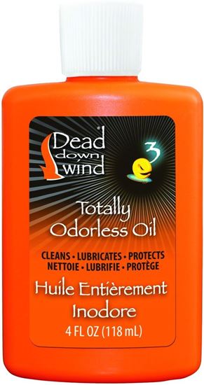 Picture of Dead Down Wind 2005 Odorless Firearm/Bow/Reel Oil w/Dripper Cap, 4 fl oz, Bilingual