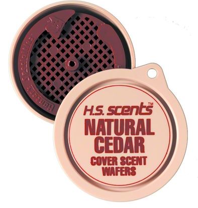 Picture of Hunters Specialties 01023 Natural Cedar Scent Wafers 3Pk