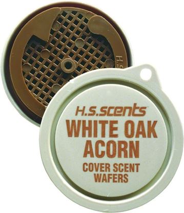 Picture of Hunters Specialties 01010 White Oak Acorn Scent Wafers 3Pk