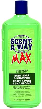 Picture of Scent-A-Way 07758 MAX Body Soap & Shampoo 32oz