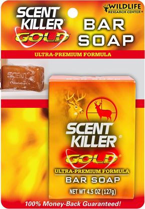 Picture of Wildlife Research 1243 Scent Killer Gold Bar Soap (carded) , 4.5 OZ