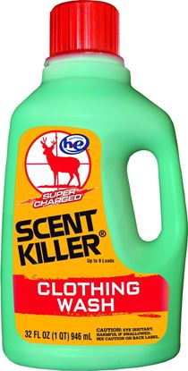 Picture of Wildlife Research 546-33 Scent Killer Liquid Clothing Wash (Super Charged), 32 FL OZ