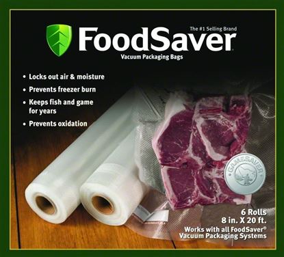 Picture of Foodsaver FSGSBF0544-000 8" Rolls 20' Long 6Pk
