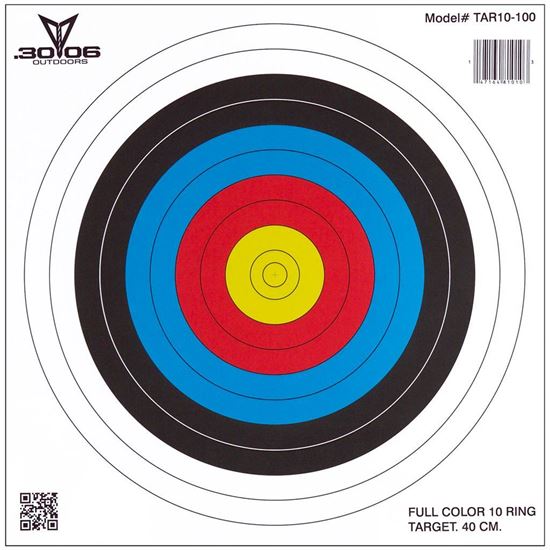 Picture of 30-06 10 Ring Paper Targets