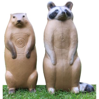 Picture of Big Shot Real Wild Raccoon and Groundhog Combo Target