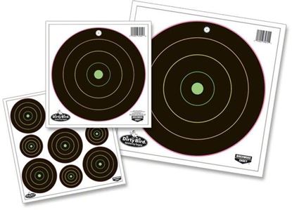 Picture of Birchwood Casey 35830 Dirty Bird Multicolor 12" Target 10/Pk