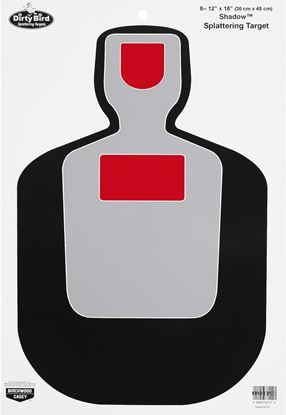 Picture of Birchwood Casey 35717 Dirty Bird Silhouette 12x18 Target 8/Pk