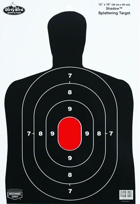 Picture of Birchwood Casey 35707 Dirty Bird Silhouette 12x18 Target 8/Pk