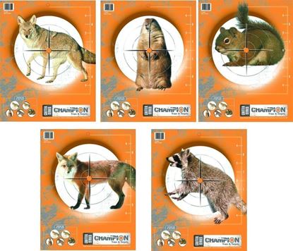 Picture of Champion 45781 Critter Series Targets, 11"x14", 10 Pk