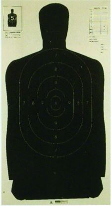 Picture of Champion 40727 B-27 Police Silhouette Target, 24"x25", (100/PK)
