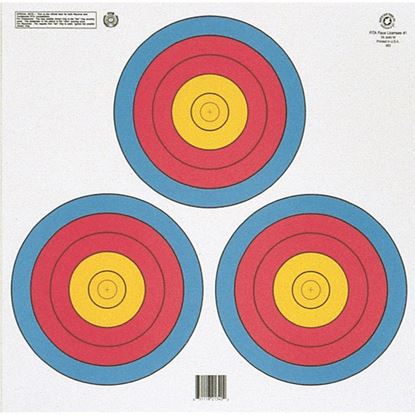 Picture of Maple Leaf FITA 3-Spot Target