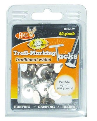 Picture of HME RT-50-W Reflective Tacks 50Pk White