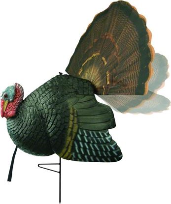 Picture of Primos 69021 Killer B Strutting Gobbler Turkey Decoy, B-Mobile Silk Fan & Fan Holder, Carry Bag