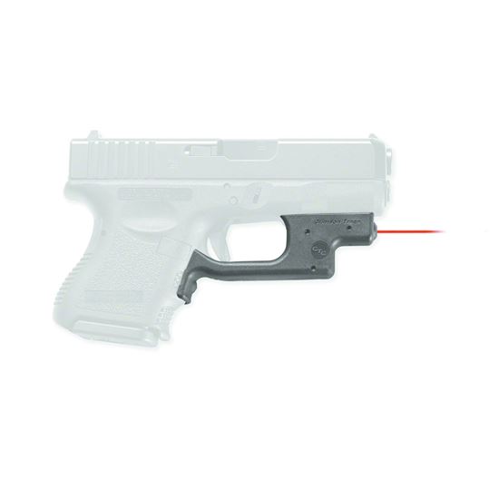 Picture of Crimson Trace LG-436 Laserguard Laser Sight, Black, Pressure Sensor Activation, Red Laser, Fits Glock Compact Pistols