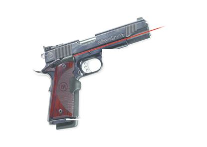 Picture of Crimson Trace LG-901 Master Series Lasergrips, Rosewood, Instinctive Activation, Red Laser, Fits 1911 Pistol