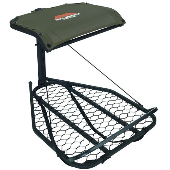 Picture of Millennium M-050-SL Steel Hang-On Stand, w/Chain and Footrest, Interlock Leveling, Camlock