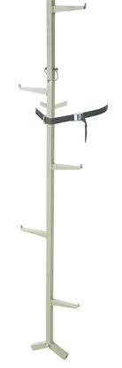 Picture of Millennium M-210 20ft Stick Climber, Powder Coated Steel, Dual Top Step, 7ft Cam Buckle