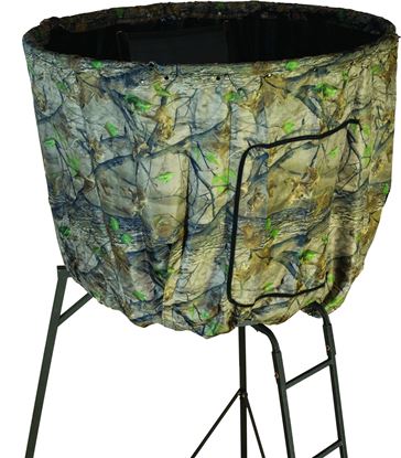 Picture of Muddy MCB-MF4 Liberty Tripod Stand Blind Kit, 25" x 25" Zippered Entrance, 3/4 Surround, Epic Camo