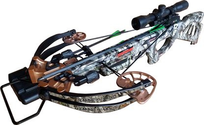 Picture of SA Sports 671 Empire Diablo 385 Crossbow Package - 385fps, Scope, Quiver, Arrows, Rope Cocking Device, Reverse Cams