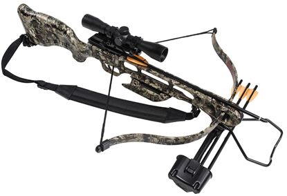 Picture of SA Sports 647 Empire Fever Pro 175LB Crossbow Package - 240 FPS, Scope, Quiver, Arrows, Sling, Rope Cocking Device