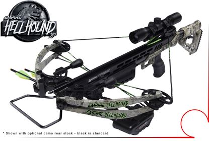 Picture of SA Sports 649 Empire Hellhound 370 Crossbow Package - 370fps, Scope, Quiver, Arrows, Rope Cocking Device