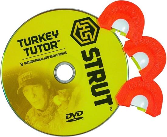 Picture of Hunters Specialties 05937 HS Strut Turkey Tutor 3Pk Tone Through Diaphragm Calls