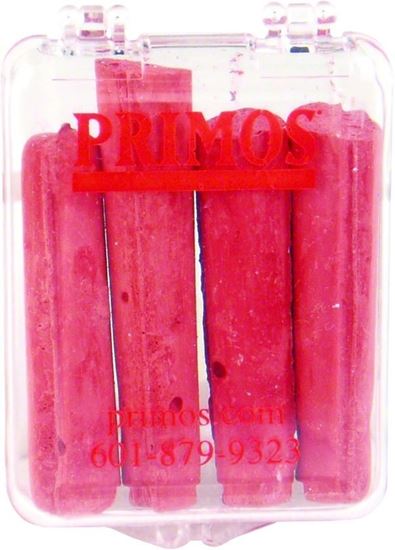 Picture of Primos 00628 Turkey Box Call Chalk 4Pc Wax-Free Chalk W/Case