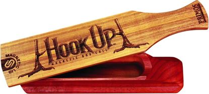 Picture of Primos 00259 Hook Up Magnetic Box Turkey Call, Gobble Band