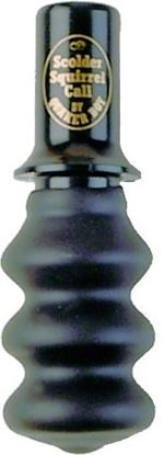 Picture of Quaker Boy 02606 Scolder Squirrel Call, Rubber Bellows, Enclosed Reed, Black (000170)