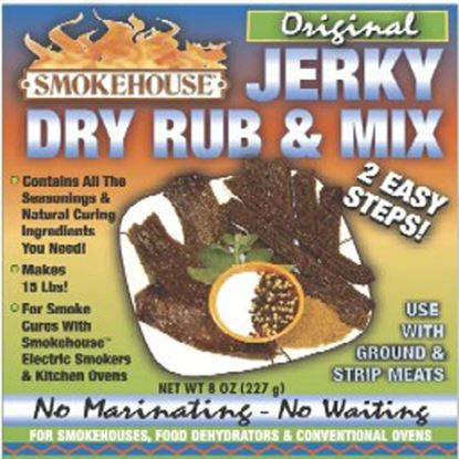 Picture of Smokehouse 9751-001-0000 Jerky Dry Rub & Mix Original 8 Oz.