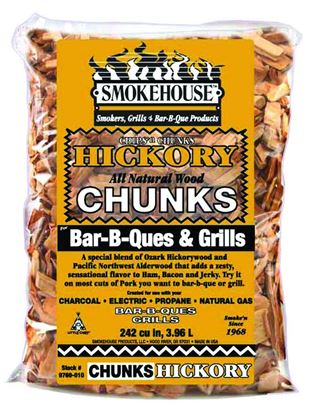 Picture of Smokehouse 9760-010-0000 Wood Chunks 1.75 Lb Bag Hickory Wood