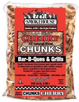 Picture of Smokehouse 9790-010-0000 Wood Chunks 1.75 Lb Bag Cherry