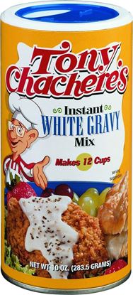 Picture of Tony Chacheres 00009 Instant Creole White Gravy Mix, 10oz Can