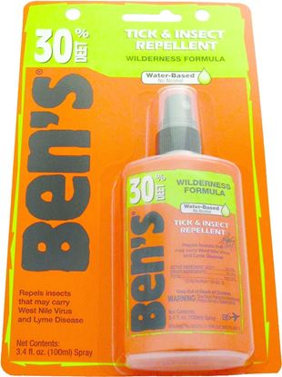 Picture of Ben's 0006-7187 Insect & Tick Repellent, 3.4 oz Pump Spray, 30% DEET