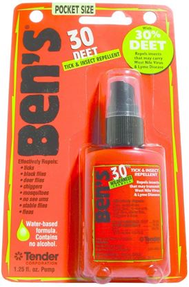 Picture of Ben's 0006-7190 Insect & Tick Repellent, 1.25oz Pump Spray, 30% DEET