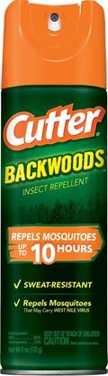 Picture of Cutter HG-96280 Backwoods Insect Repellent 6oz Aerosol 25% DEET