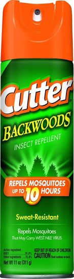 Picture of Cutter HG-96283 Backwoods Insect Repellent 11oz Aerosol 25% DEET