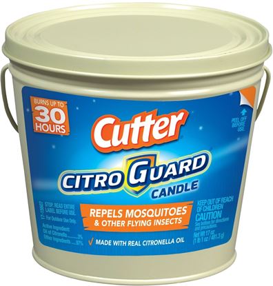 Picture of Cutter HG-95783 Citro Guard Citronella Candle 17oz Tan Bucket