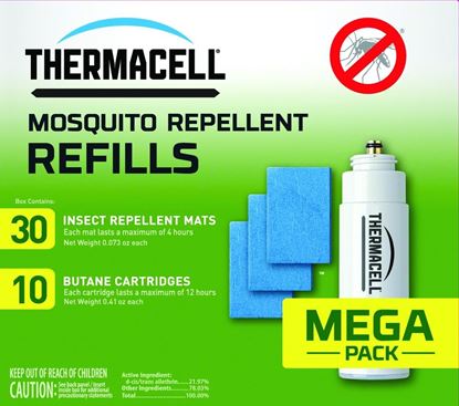 Picture of Thermacell R10 Mosquito Repellent Refill Pack for Repellers, Lanterns and Torches, 120 Hour Value Pack