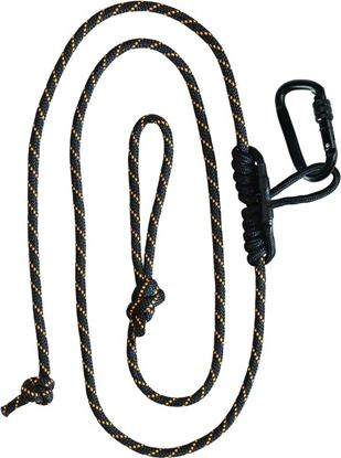 Picture of Muddy MSA070 Safety Harness Lineman's Rope, Quick-Clip Design, Prusik Knot & 1-Handed Caribiner Combo