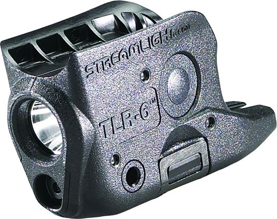 Picture of Streamlight 69270 TLR-6 w/White LED and Red Laser; Includes (2) CR 1/3N lithium batteries; Weaponlight for Glock 42/43