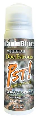 Picture of Code Blue OA1126 PST! Whitetail Doe Estrous, Aerosol Spray, 2 oz