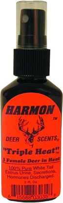 Picture of Harmon Scents CC-H-TH Triple Heat Doe-In-Heat Scent, 3 Female Deer in Heat, 2 oz