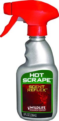 Picture of Wildlife Research 82168 Hot Scrape Synthetic Scrape Scent 8 fl oz Clam Shell Standup