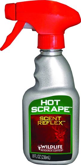 Picture of Wildlife Research 82168 Hot Scrape Synthetic Scrape Scent 8 fl oz Clam Shell Standup