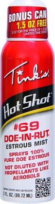 Picture of Tinks W5310 Hot Shot #69 Doe-in-Rut Mist 3oz Can (112691)