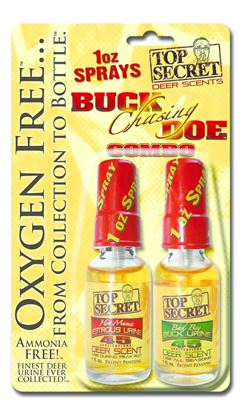 Picture of Top Secret TS1016S Buck Chasing Doe Combo 1oz Spray 1 Each Hot Mama,Bad Boy