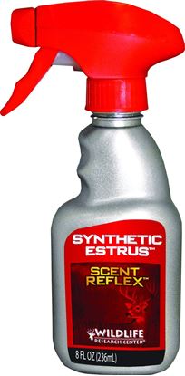Picture of Wildlife Research 82268 Synthetic Estrus Attractor Scent, 8 fl oz Clam Shell Standup