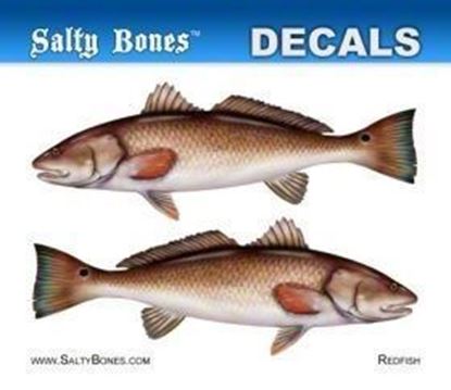 Picture of Salty Bones BPF2477M Decal, Mini-Redfish