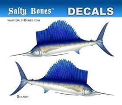 Picture of Salty Bones BPF2478M Decal, Mini-Sailfish